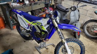 Sherco Moto Enduro Azul/Blanco