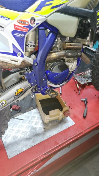 Sherco Moto Enduro Azul/Blanco