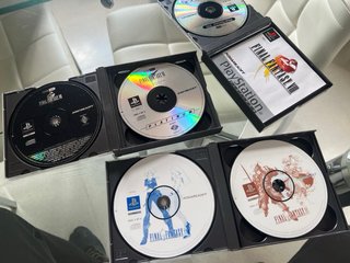 Lote Final Fantasy VII, VIII, IX PS1