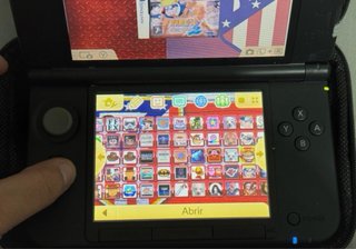 Nintendo 3DS con giochi