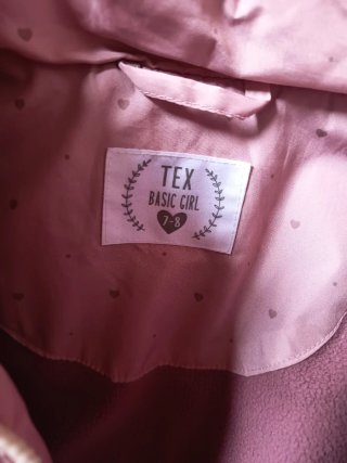 Chaqueta niña rosa con corazones