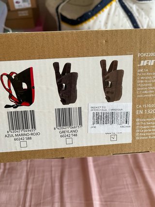 Mochila Portabebé Jane Dual 3 en 1