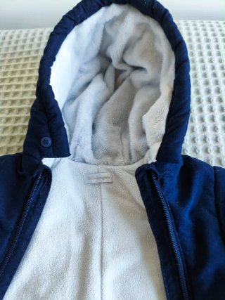 Buzo invierno bebe azul