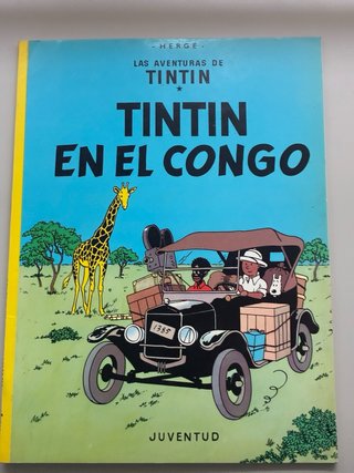 Comics tintin tapa blanda