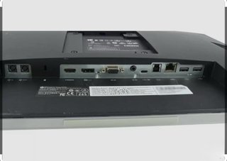 Monitor HP Plata y Negro