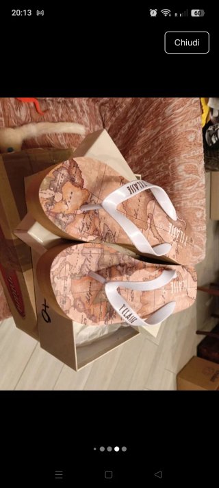 Chanclas Prima Classe Talla 40 Mapa