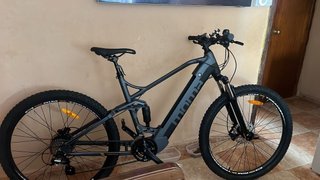 Bicicleta Eléctrica Montaña Gris MOMA