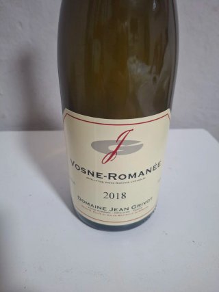 Lotto di 3 bottiglie vuote Borgogna Vosne-Romanée