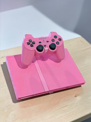 PS2 Slim - Stand Console e Controller