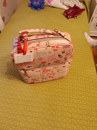 Bolso Parfois estampado rosa