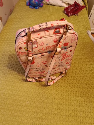 Bolso Parfois estampado rosa