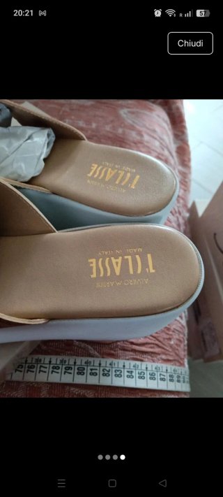Sandalias Plataforma Prima Classe Talla 40