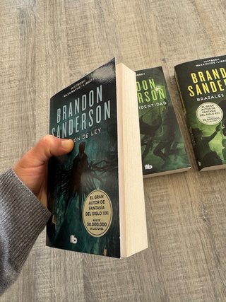Colección Wax & Wayne de Brandon Sanderson