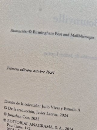 Bournville una novela en siete grandes ocasiones