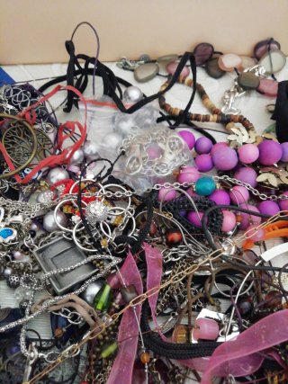 Lotto collane e bracciali vintage