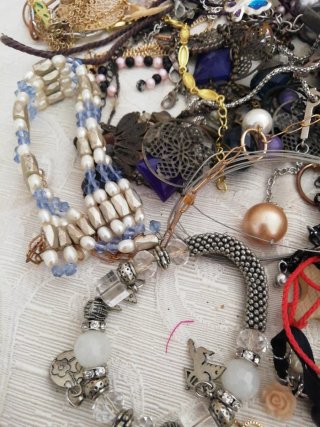 Lotto collane e bracciali vintage
