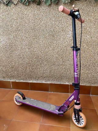 Patinete Oxelo Plegable Morado