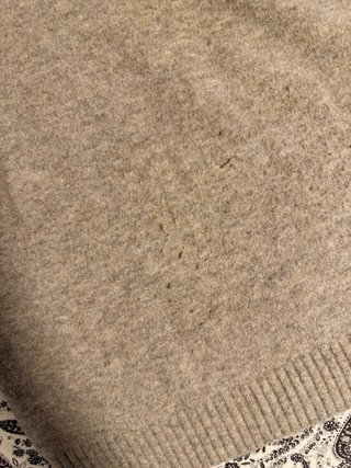 Jersey Pull&Bear Beige Cuello V Talla S