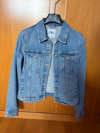 Cazadora vaquera Zara Talla S