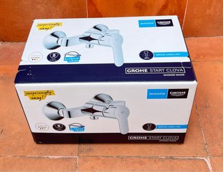 Grifo monomando Ducha GROHE Start Clova con barra