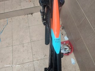 Bicicleta Montaña B-PRO Negra/Naranja xL