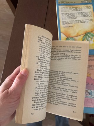 Libros serie azul de Barco de vapor 7 años