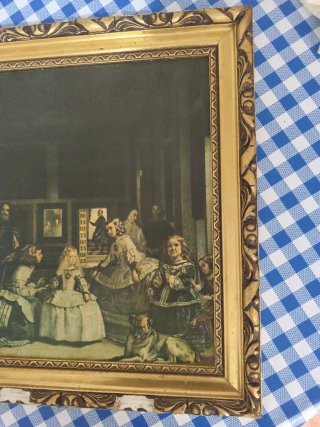 Reproducción cuadro Velázquez Las Meninas