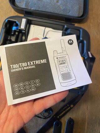 Walkie Talkie Motorola T80 Extreme