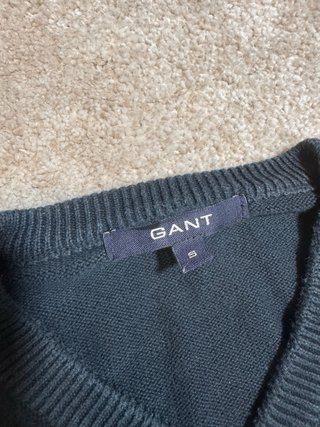Jersey Gant Negro V-Neck