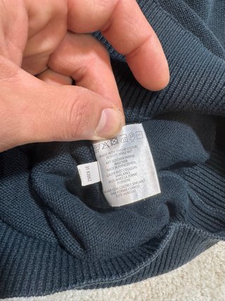 Jersey Gant Negro V-Neck