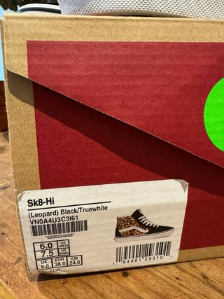 Vans Sk8-Hi Leopardo Talla 37