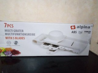 Affettatrice Alpina 7 pezzi