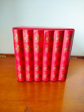 Raccoglitore 45 giri rosso vintage