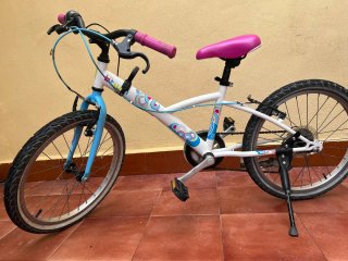2 Bicicletas Niña Moradas Casi Nuevas