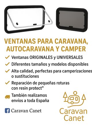 Ventana para caravana/autocaravana