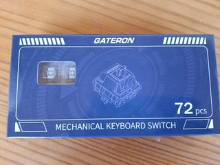 72 Interruptores Mecánicos Gateron para Teclado