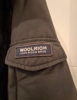 Abrigo Woolrich Talla XXL Azul