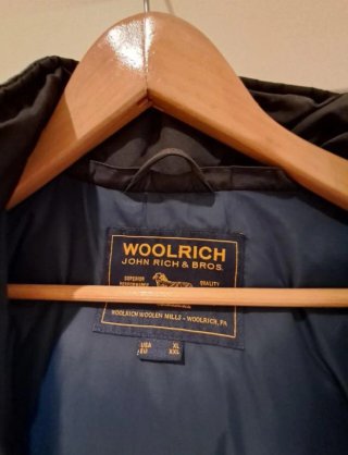 Abrigo Woolrich Talla XXL Azul