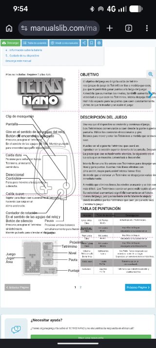 Tetris Nano original