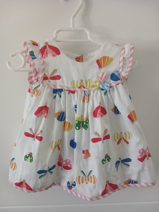 Lote 3 Vestidos Mayoral bebe 1-4 Meses
