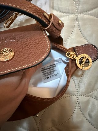 Mala Longchamp XS Castanha