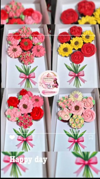 tartas dia la madre  Mini tartas personalizadas