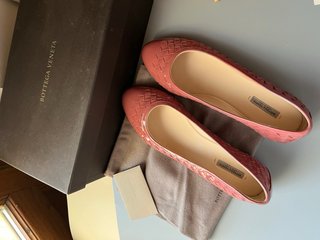 Ballerine Bottega Veneta Rosa Antica Tg 37