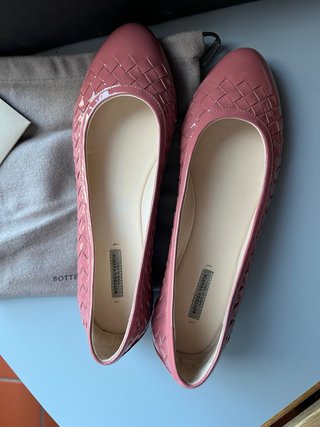 Ballerine Bottega Veneta Rosa Antica Tg 37