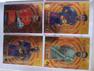 Colección Premium Oro Adrenalyn Panini