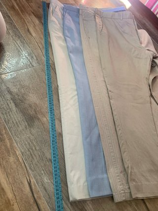 4 pantalones chinos hombre T.46 primavera/verano