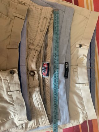 4 pantalones chinos hombre T.46 primavera/verano