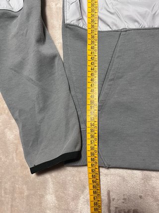 Chaqueta Nike Tech Fleece Hybrid Gris Talla S