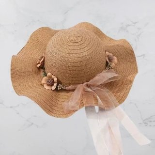 Sombrero di paglia boho chic da donna