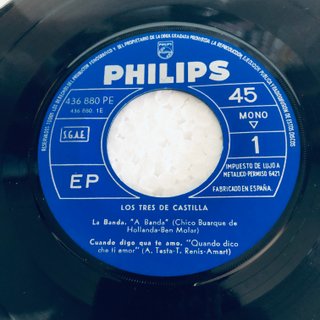 Los 3 de Castilla La banda EP 7" 45 RPM 1967